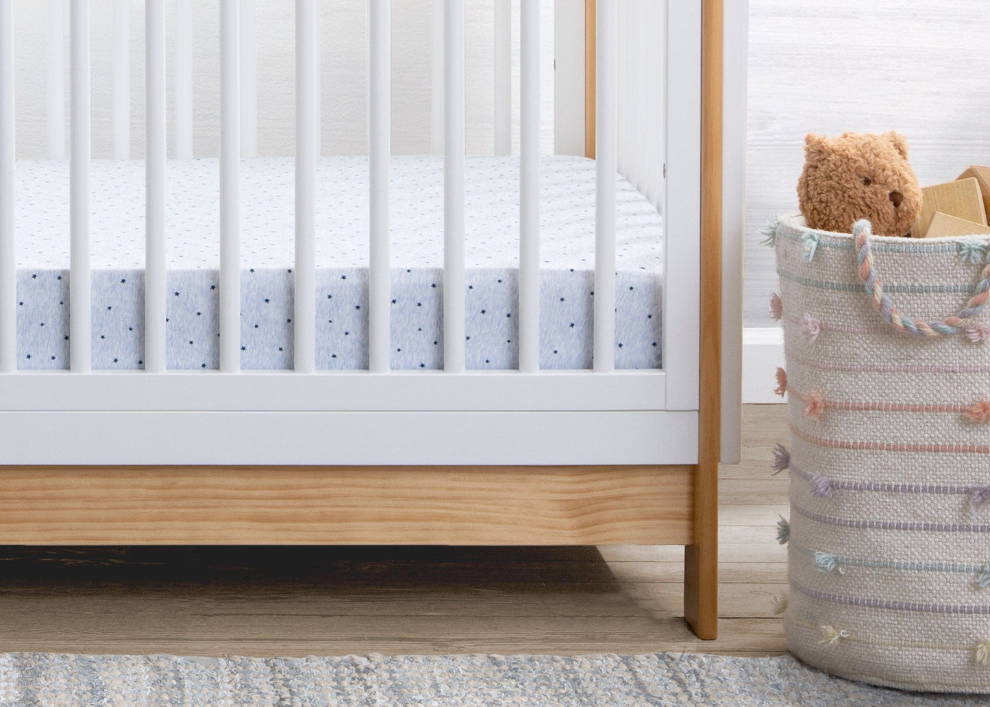 babyGap Blue Stars & Stripes 100% Organic Cotton Crib Sheets - 2 Pack