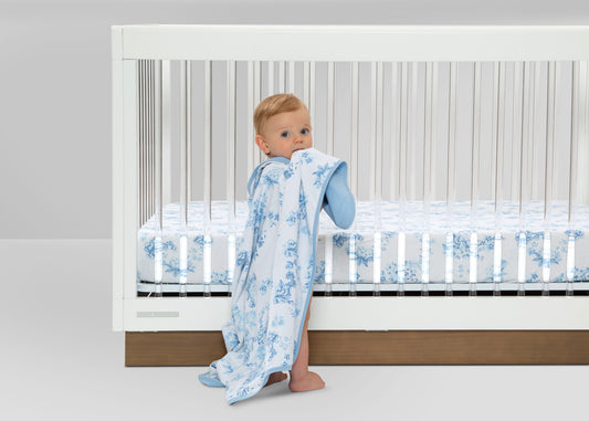100% Organic Cotton Fitted Crib Sheets - 3 Pack