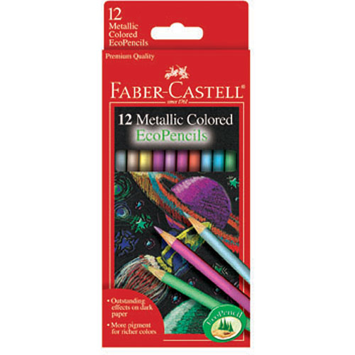 12 Ct. Metallic Color Pencils